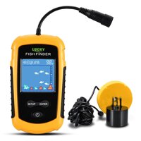 Máy dò cá di động bằng sóng âm LUCKY có màn hình LCD-Size FFC1108-1
