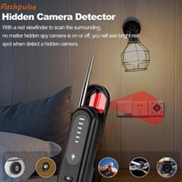 Máy dò Camera ẩn FLASHPULSE T01, Thiết bị quét tín hiệu RF hình bút di động có độ nhạy cao, Nghe chống gián điệp Chống ghi âm Bảo vệ an ninh Máy quét tín hiệu hồng ngoại