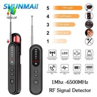Máy dò Camera ẩn NEXUSF T01, Bảo vệ bản thân Thiết bị quét tín hiệu RF chống gián điệp, Bảo vệ an ninh chống ghi âm Độ nhạy cao Theo dõi xe hơi chống gián điệp tại nhà