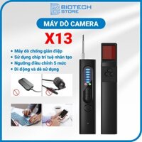 Máy dò camera X13 - Quét, phát hiện và báo động các thiết bị theo dõi, nghe lén, định vị GPS