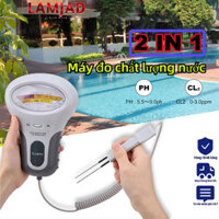 Máy đo clo, máy đo pH,máy đo pH và clo hai trong một,Máy đo chất lượng nước,đo clo dư, dành cho bể bơi và nước suối nóng
