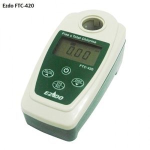 Máy đo Clo tự do và Clo tổng cầm tay Ezdo FTC-420