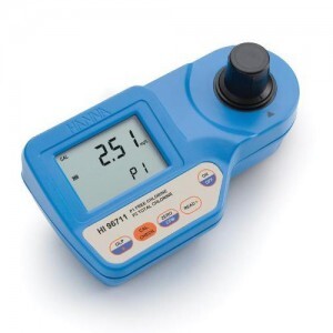 Máy đo clo tự do và tổng HANNA HI 96711