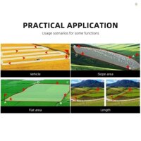 Máy đo đạc diện tích đất định vị GPS cầm tay, màn hình LCD kỹ thuật số & đèn LED độ chính xác cao