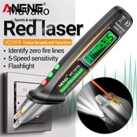Máy dò dây điện MUVAKO ANENG VC1019 Phát sóng bằng giọng nói Cảm biến hồng ngoại Định vị không tiếp xúc