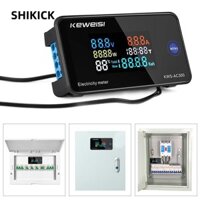 Máy đo điện áp đa chức năng SHIKICK Wattmeter 0-100A Ampe kế năng lượng dòng điện