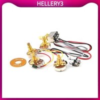 Máy đo điện áp đàn Guitar chuyên nghiệp 2 tông màu Dây mạch hoàn chỉnh Chuyển đổi 4 chiều