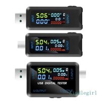 Máy đo điện áp kỹ thuật số ZUOO Máy đo điện áp dòng điện Ampe kế Máy đo điện áp USB