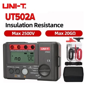 Máy đo điện trở cách điện UNI-T UT502A (2500V,20GΩ)