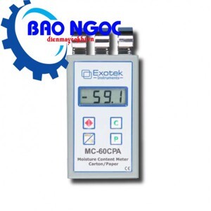 Máy đo độ ẩm giấy Exotek MC-60CPA