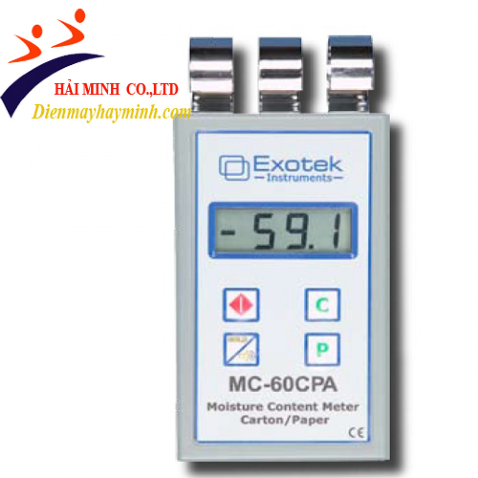 Máy đo độ ẩm giấy Exotek MC-60CPA