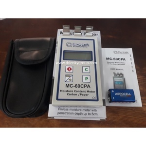 Máy đo độ ẩm giấy Exotek MC-60CPA