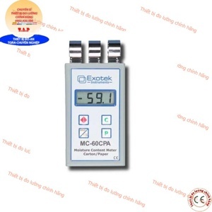 Máy đo độ ẩm giấy Exotek MC-60CPA