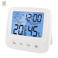 Máy đo độ ẩm phòng SAIN Nhiệt kế không dây kỹ thuật số Máy đo độ ẩm Cảm biến nhiệt độ Bộ điều chỉnh nhiệt độ Đèn nền Nhiệt kế điện tử