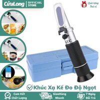 Máy đo độ ngọt khúc xạ kế 32 80 Brix đường trái cây thực phẩm đồ uống chất lỏng cây bút thiết bị đo độ ngọt điện tử với thang đo chính xác