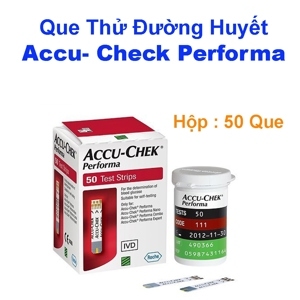 Máy đo đường huyết ACCU – CHECK PERFORMA 50 que