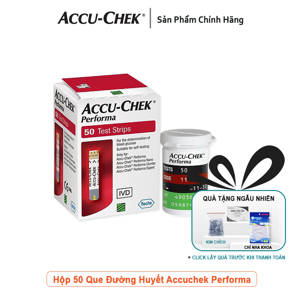 Máy đo đường huyết ACCU – CHECK PERFORMA 50 que