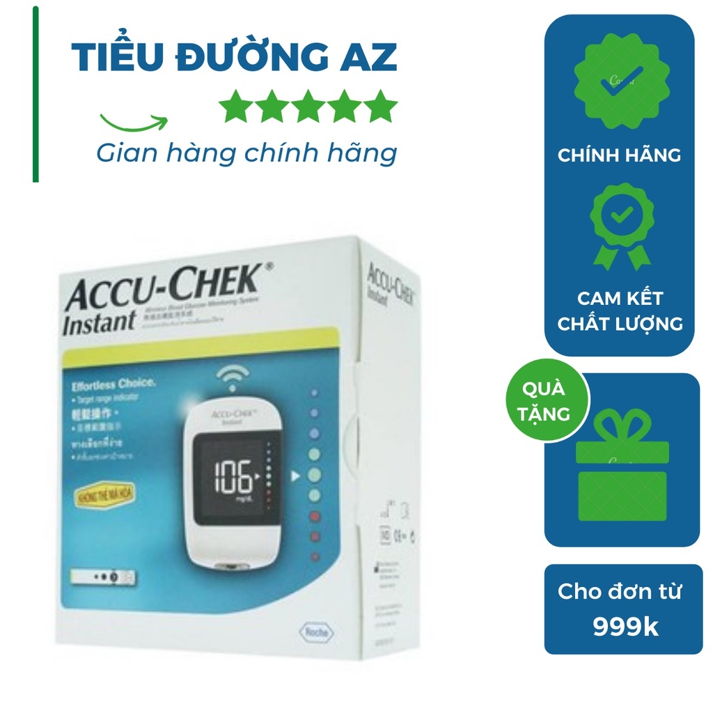 Máy đo đường huyết Accu Chek Instant