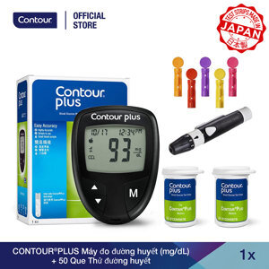 Máy đo đường huyết Bayer Contour Plus