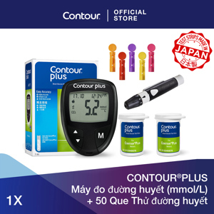 Máy đo đường huyết Bayer Contour Plus