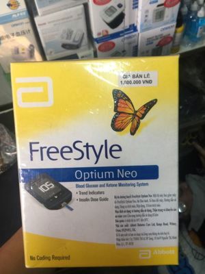 Máy đo đường huyết Freestyle Optium