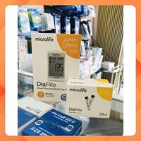 Máy Đo Đường Huyết Microlife Thuỵ sỹ DiaRite BMG, Đo nhanh, Chính xác 5giây