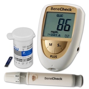 Máy đo đường huyết, mỡ máu, gút BeneCheck