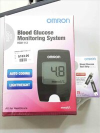 Máy đo đường huyết Omron HGM-112  HẾT HÀNG