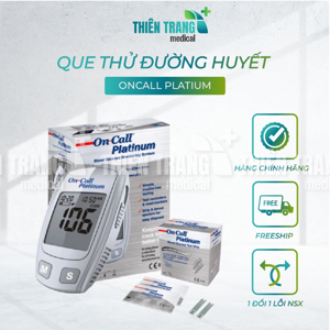 Máy đo đường huyết On-Call Platinum