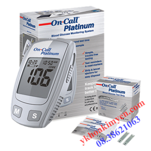 Máy đo đường huyết On-Call Platinum