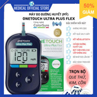 Máy đo đường huyết One Touch Ultra Plus Flex Johnson & Johnson (Tặng kèm lọ 25 que thử-bảo hành trọn đời)