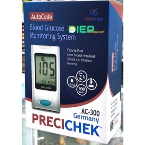 Máy đo đường huyết PreciChek AC-300 nhập khẩu từ Đức
