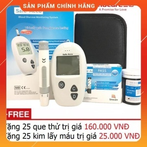 Máy đo đường huyết Safe Accu Sinocare