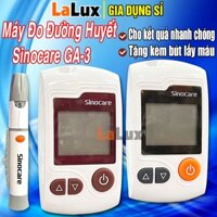 Máy Đo Đường Huyết Sinocare GA-3 Tặng Kèm Bao Da Bảo Quản Và Bút Lấy Máu - Máy Đo Tiểu Đường Tại Nhà Thông Minh LALUX