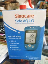 MÁY ĐO ĐƯỜNG HUYẾT SINOCARE SAFE AQ UG