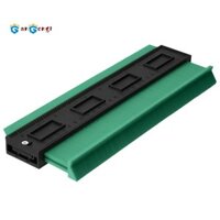 Máy đo đường viền 10 Inch Máy đo hồ sơ bằng nhựa Máy sao chép hình dạng đa chức năng Thước đo định hình cạnh để đo chính xác chuyên nghiệp (Xanh lá cây)