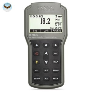 Máy đo EC/TDS/Điện trở suất/Muối/Nhiệt độ Hanna HI98197