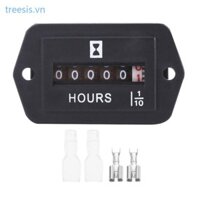 Máy đo giờ cây Kỹ thuật số Công nghiệp hoàn chỉnh kín thạch anh-Timer Counter Giờ cơ học cho máy phát điện động cơ Diesel