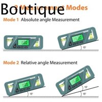 Máy đo góc cấp kỹ thuật số 360° Máy đo vát cầm tay