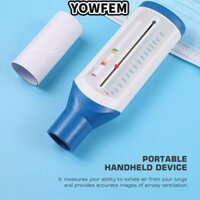 Máy đo hen suyễn YOWFEM, Máy đo lưu lượng hết hạn đa chức năng, Máy tập thở cầm tay hữu ích di động