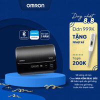 Máy Đo Huyết Áp Bắp Tay Cao Cấp Omron Hem-7600T - Kết Nối Điện Thoại - Intellisense - Sản Xuất Nhật Bản