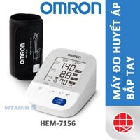 Máy đo huyết áp bắp tay OMRON HEM-7156 ⚡ Vòng bít thế hệ mới xoay 360 độ cho kết quả đo chính xác như đo ở phòng khám