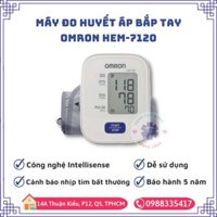 Máy Đo Huyết Áp Bắp Tay Tự Động OMRON HEM-7120 (Chính Hãng BH 5 Năm)