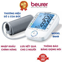 Máy đo huyết áp bắp tay tự động Beurer BM47, máy đo huyết áp đức, hẹn giờ đo, lưu kết quả 4 người