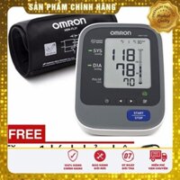 Máy đo huyết áp bắp tay tự động Omron HEM-7320 (Trắng phối xám)+Tặng 1 kính bảo hộ