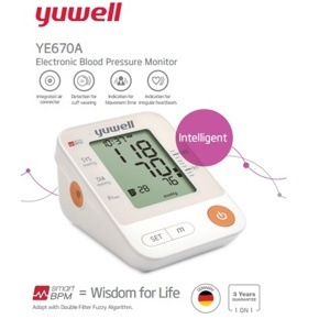 Máy đo huyết áp bắp tay Yuwell YE670A