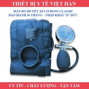 Máy đo huyết áp cơ Boso Classic - Mặt đồng hồ 60mm