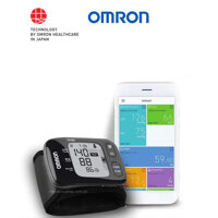 Máy Đo Huyết Áp Cổ Tay Kết Nối Bluetooth Omron HEM - 6232T  Hàng Chính Hãng Thương Hiệu Nhật Bản