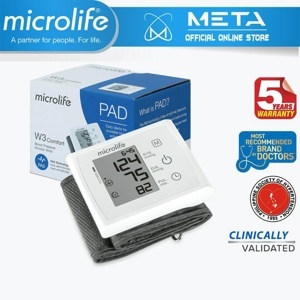 Máy đo huyết áp cổ tay Microlife BP W3 Comfort