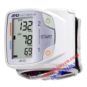 Máy đo huyết áp cổ tay tự động AND UB-512